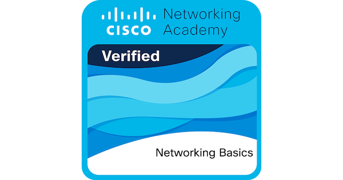 Cisco Networking Basics Badge